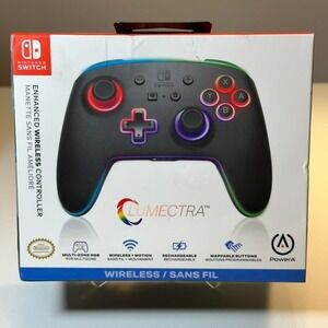 PowerA Lumectra Enhanced‎ Wireless Controller for Nintendo Switch RGB